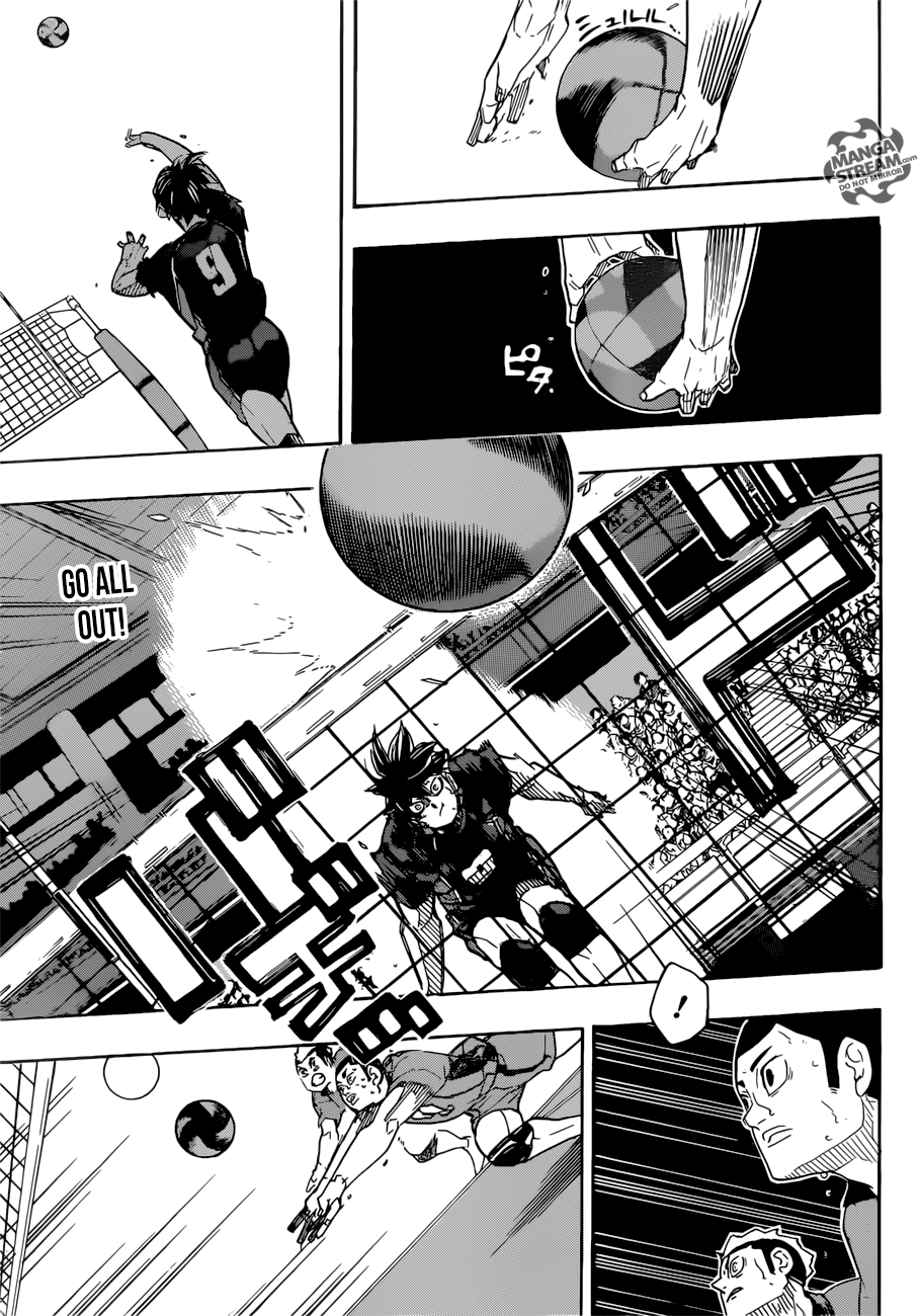 Haikyuu!!, Chapter 322 image 05